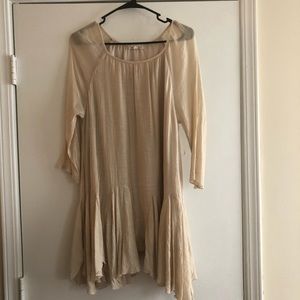 Indigo Soul Flowing Mini Dress